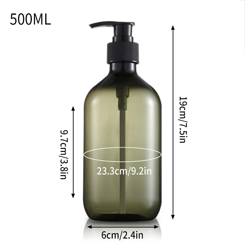 flacon pompe rechargeable pour shampoing et gel douche - Image 14
