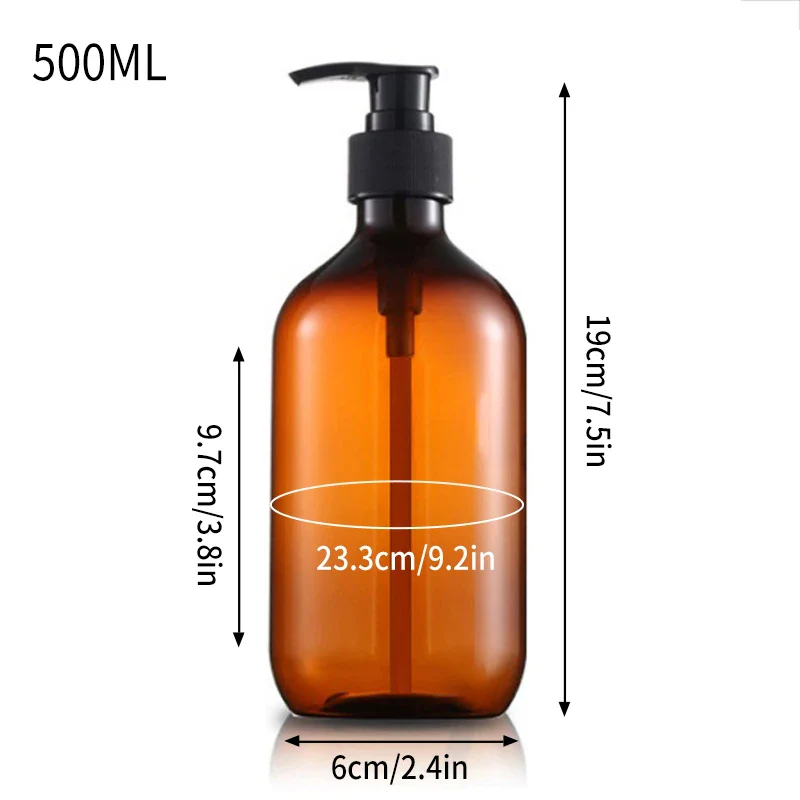 flacon pompe rechargeable pour shampoing et gel douche - Image 17