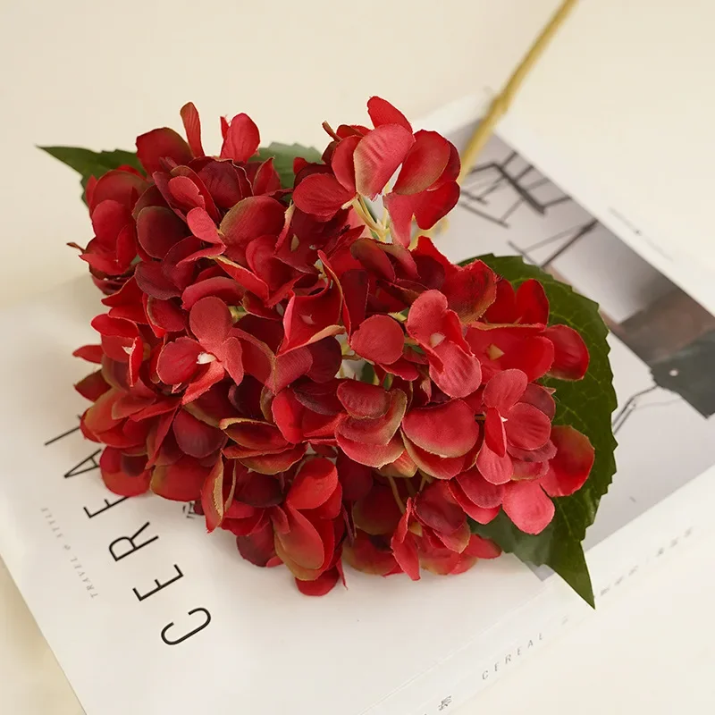 fleurs d'hortensia artificielles pour décoration élégante et durable - Image 4