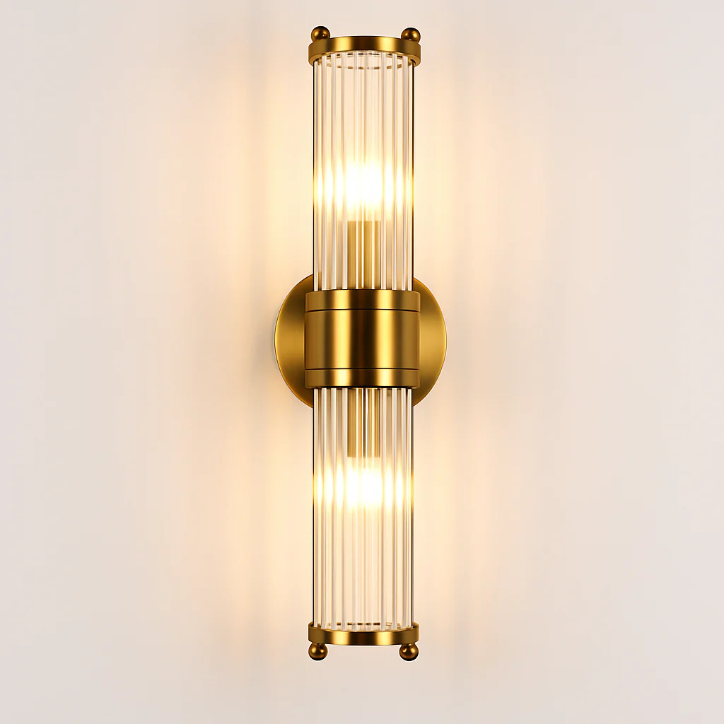 FSS moderne luxe or cristal applique LED Simple coquille lumière pour salon chambre fond chevet escalier allée - Image 7