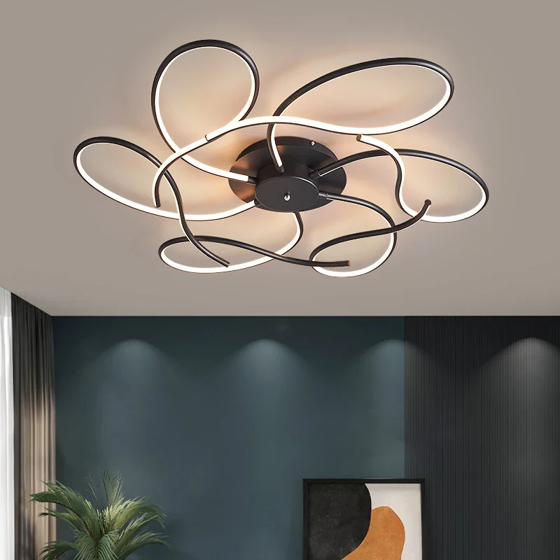 Gleam Modern LED Chandelier For Home Living Room Decoration, Bedroom Home Decoration, Ceiling Chandelier For Smart Home - Image 5