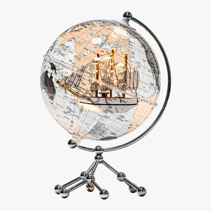 globe décoratif lumière chaude pour une ambiance luxueuse et élégante