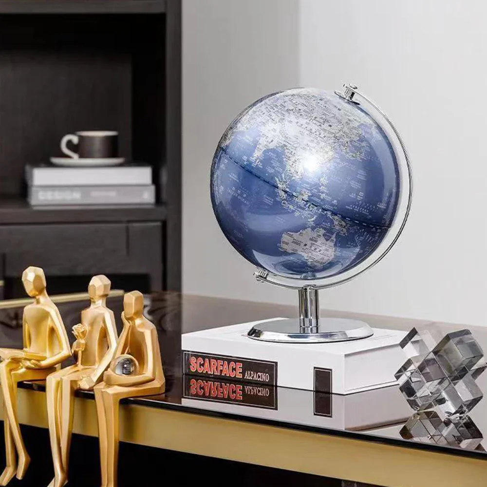 globe rotatif créatif en style européen décoration artisanale - Image 4