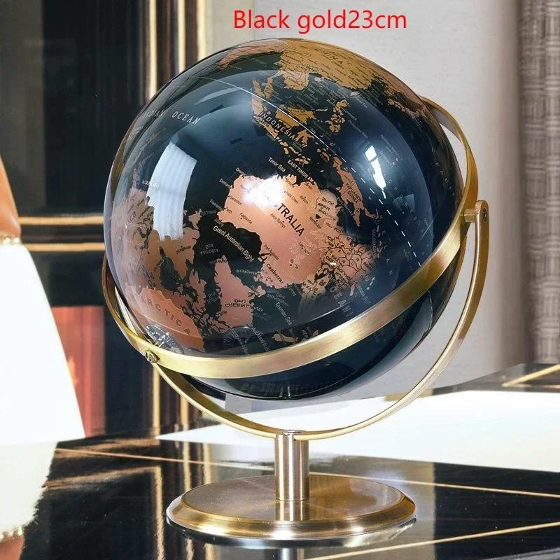 globe rotatif décoration artisanale style européen créatif pour bureau - Image 11