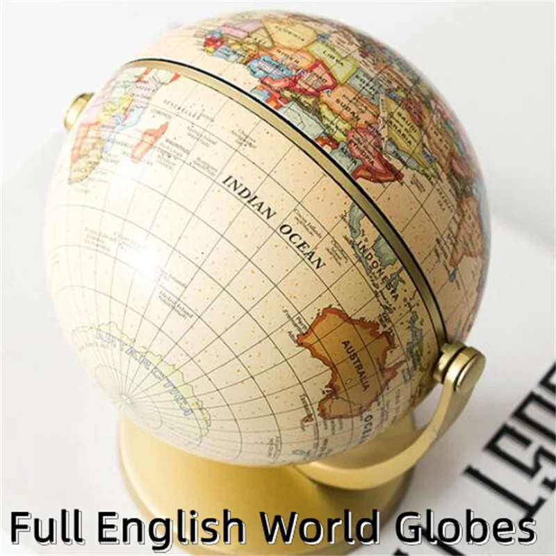 globe terrestre éducatif en anglais avec rotation 720 et 360 degrés - Image 3