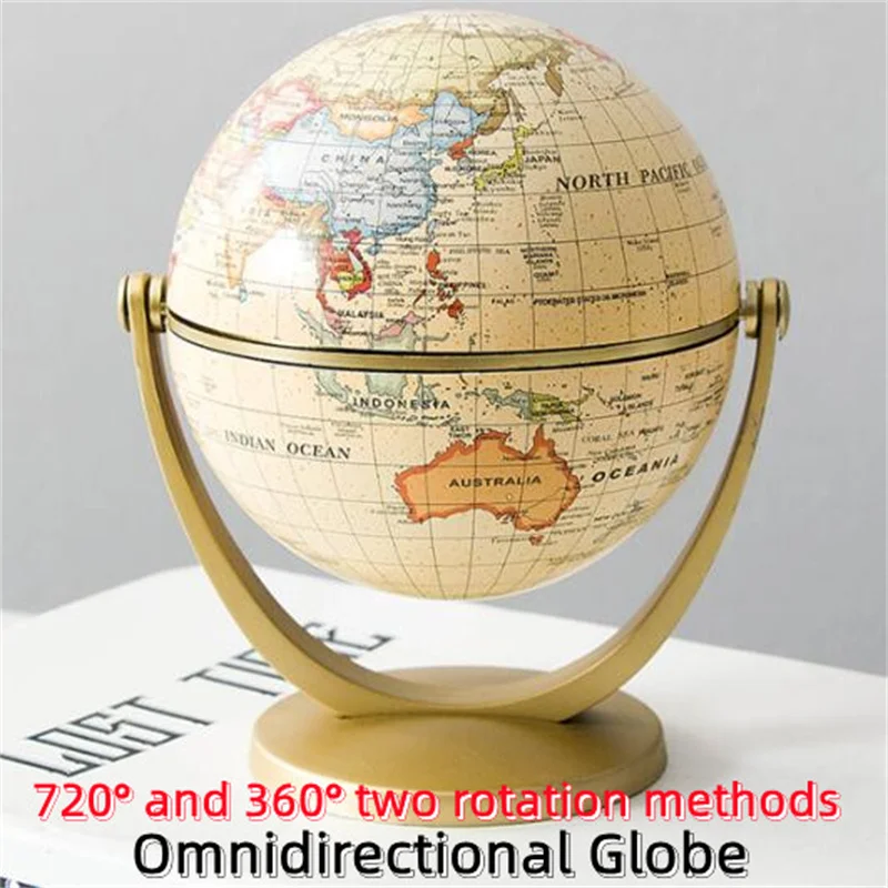 globe terrestre éducatif en anglais avec rotation 720 et 360 degrés - Image 5