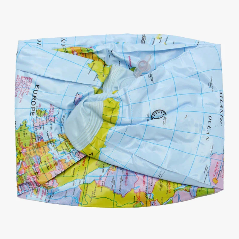 globe terrestre gonflable éducatif pour enfants jouet géographie amusant - Image 2