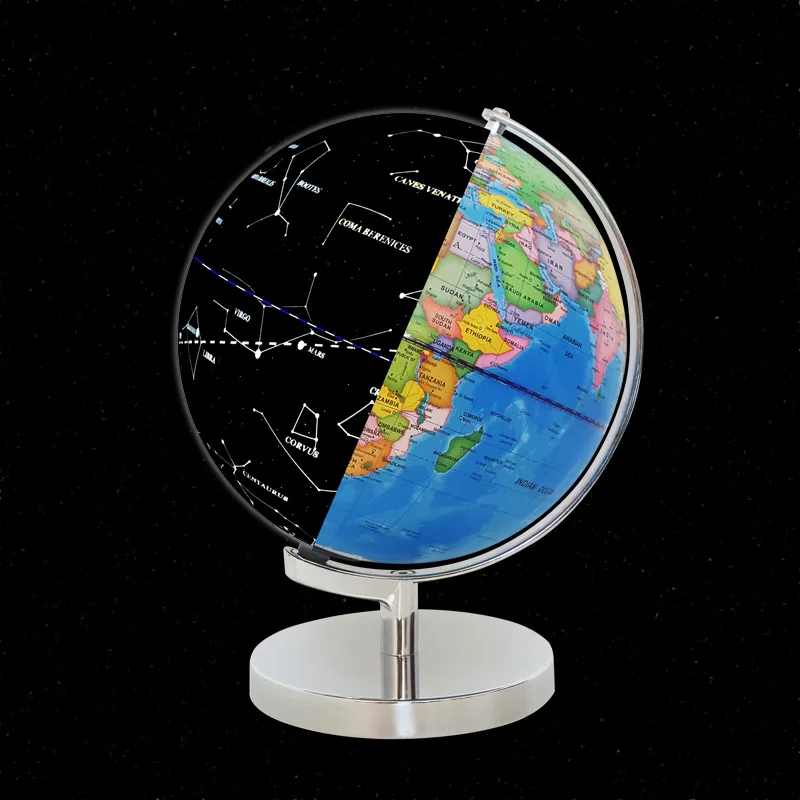 globe terrestre lumineux éducatif avec support pour géographie - Image 3