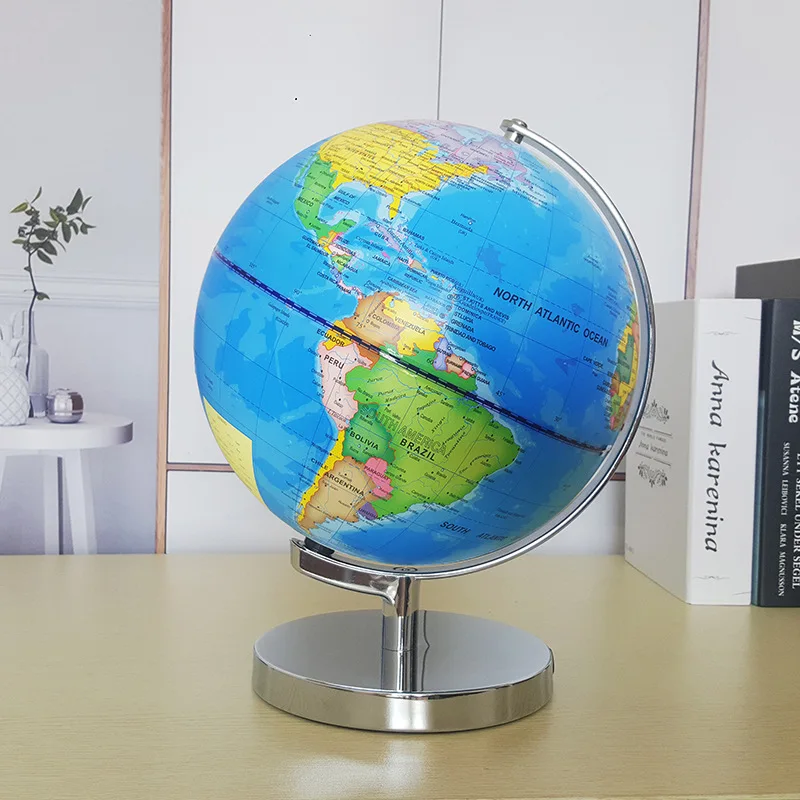 globe terrestre lumineux éducatif avec support pour géographie - Image 4