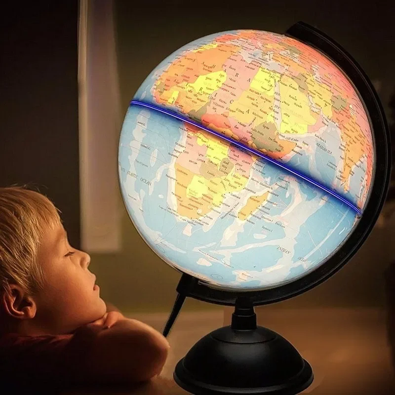 globe terrestre lumineux éducatif pour apprendre aux enfants - Image 2