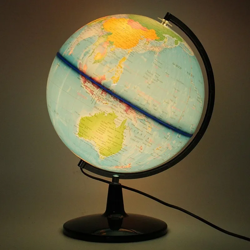 globe terrestre lumineux hd pour étudiants en anglais et chinois - Image 3