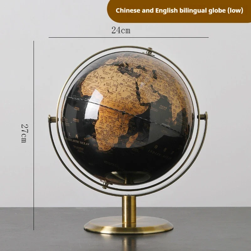 globe terrestre rotatif éducatif pour enfants en métal - Image 7