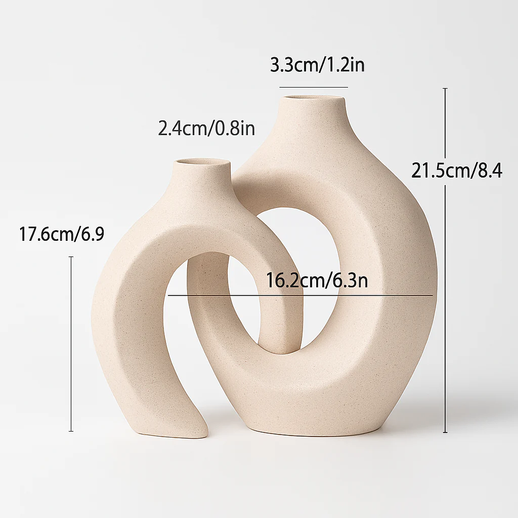 grand vase décoratif en céramique pour un intérieur moderne et élégant - Image 11