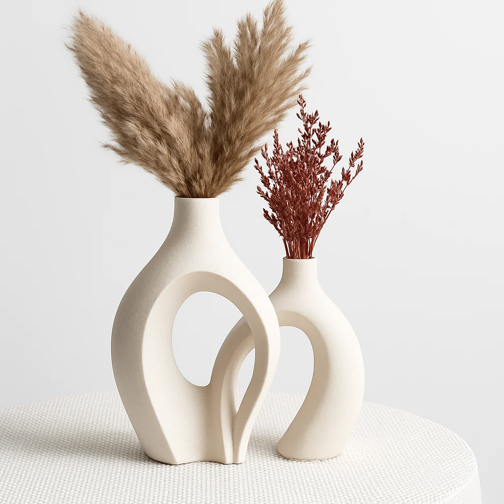 grand vase décoratif en céramique pour un intérieur moderne et élégant - Image 3