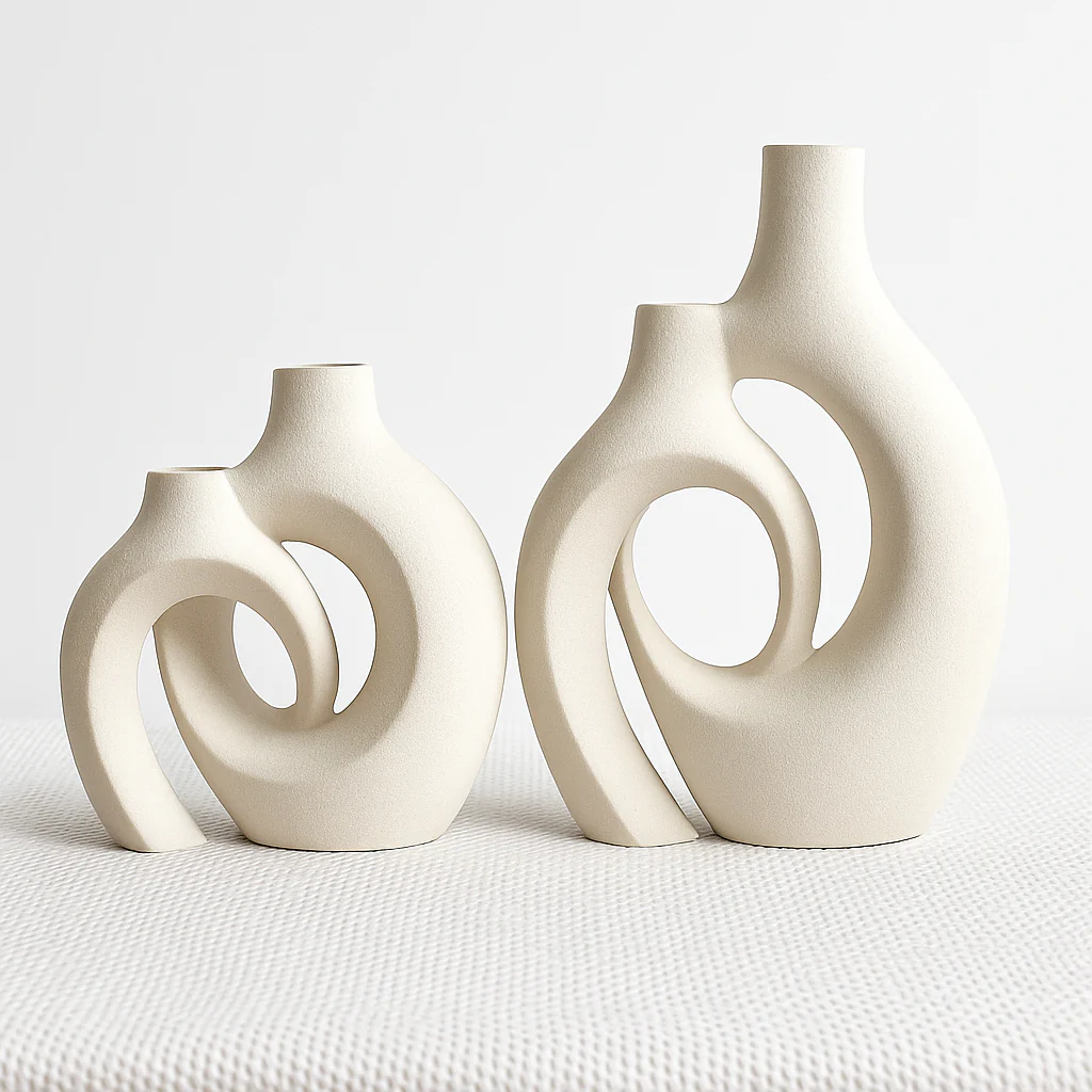 grand vase décoratif en céramique pour un intérieur moderne et élégant - Image 4
