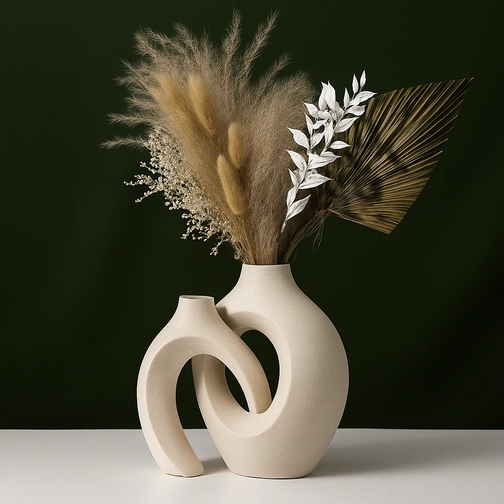 grand vase décoratif en céramique pour un intérieur moderne et élégant - Image 5