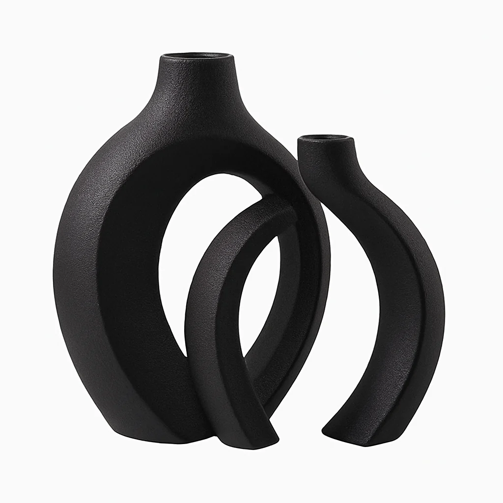 grand vase décoratif en céramique pour un intérieur moderne et élégant - Image 6