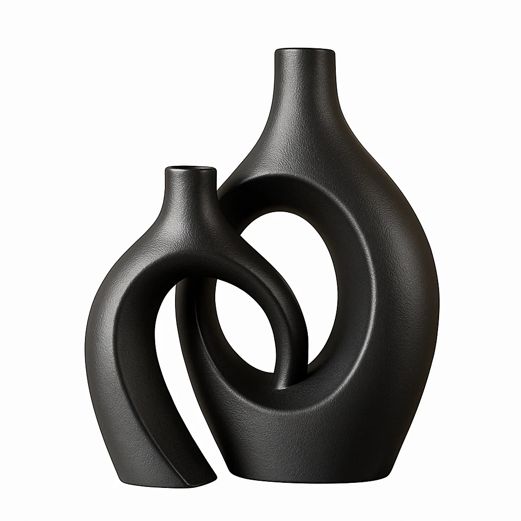 grand vase décoratif en céramique pour un intérieur moderne et élégant - Image 8