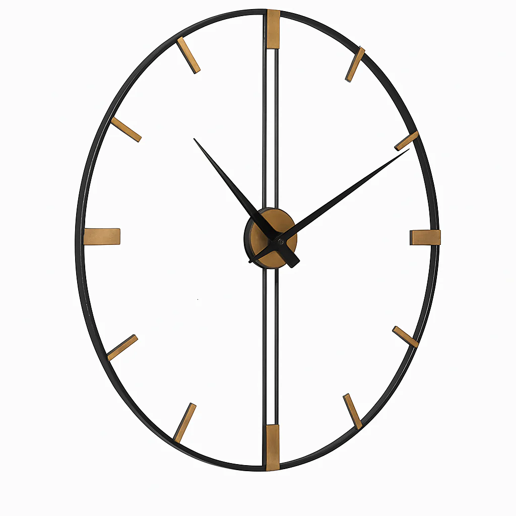 grande horloge murale design silencieuse pour décoration intérieure - Image 7
