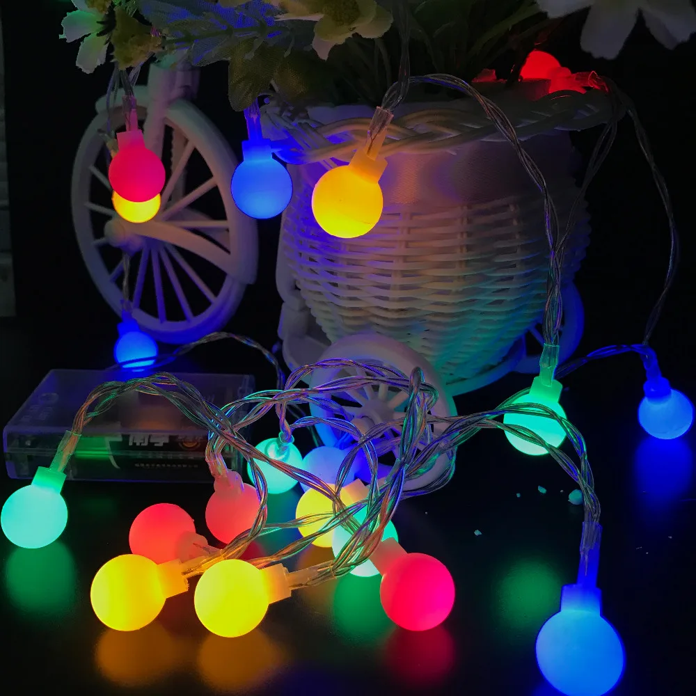 guirlande lumineuse à 20 led pour fêtes et décorations variées - Image 2