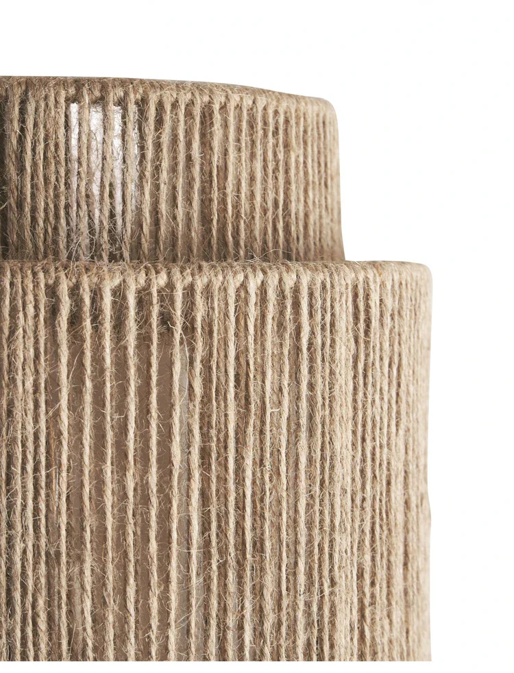 Handmade Hemp Rope Wall Lamp, Home Art Decoration, Bedroom, Hallway, Lobby, Hotel Atmosphere, Sconce E27 Bulb, Creative Light - Image 3