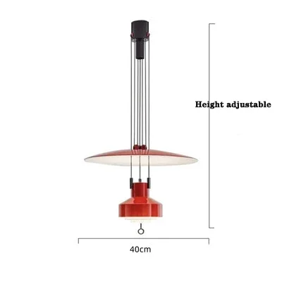 Height Adjustable Suspension Italian Designer Pendant Lamp Hanging Light For Kitchen Restaurant Living Dining Room - Image 14