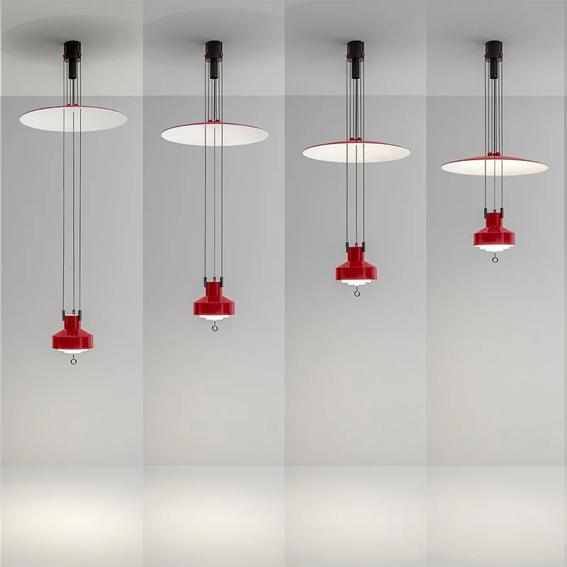 Height Adjustable Suspension Italian Designer Pendant Lamp Hanging Light For Kitchen Restaurant Living Dining Room - Image 6