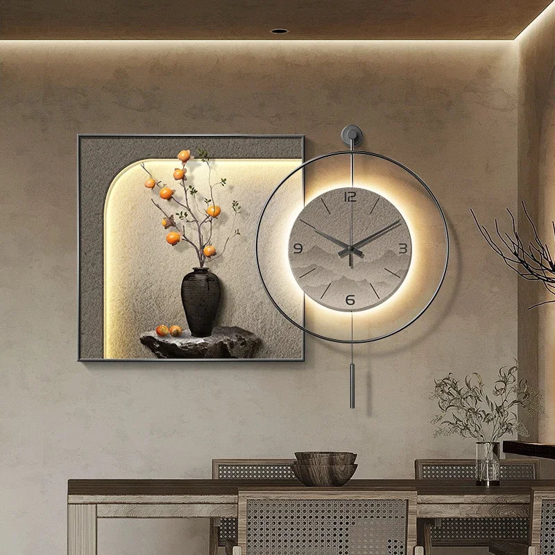horloge murale au design unique et esthétique pour décoration moderne - Image 3