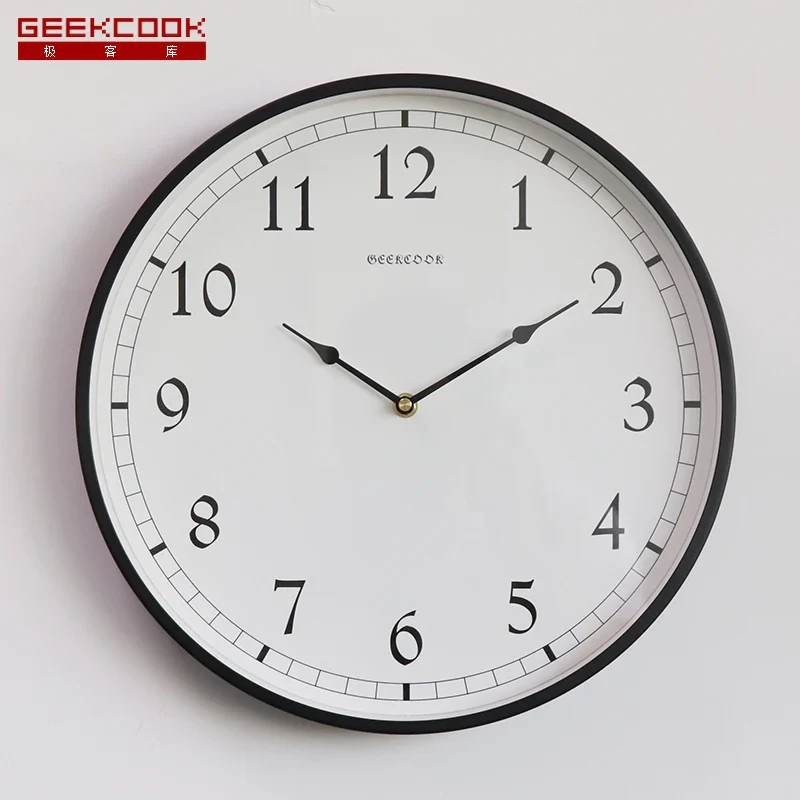 horloge murale de luxe moderne silencieuse pour intérieur - Image 10