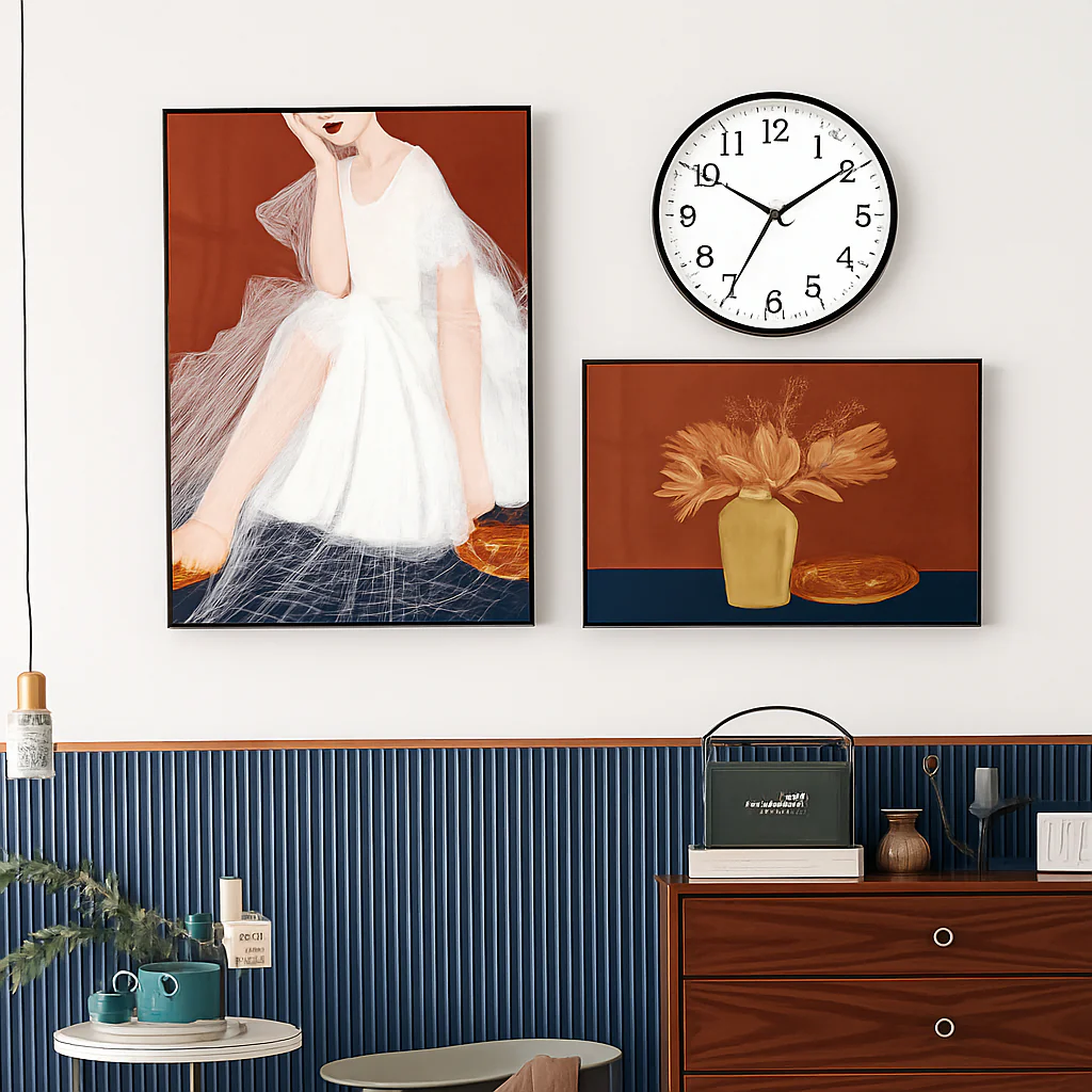 horloge murale extérieure étanche avec affichage température et humidité - Image 3