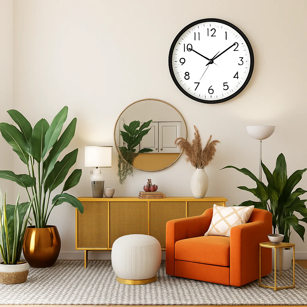 horloge murale extérieure étanche avec affichage température et humidité - Image 4