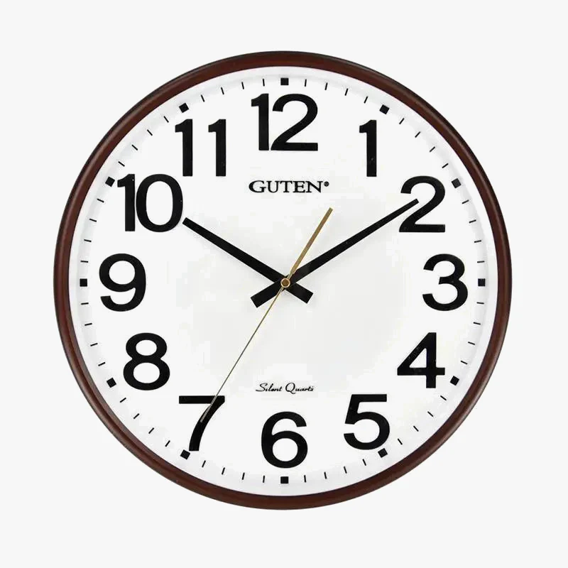horloge murale moderne dorée design 3D silencieuse pour décoration intérieure - Image 6