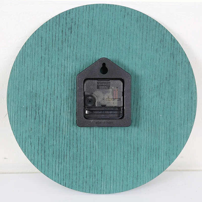horloge murale numérique en bois design moderne décoration intérieure silencieuse - Image 6