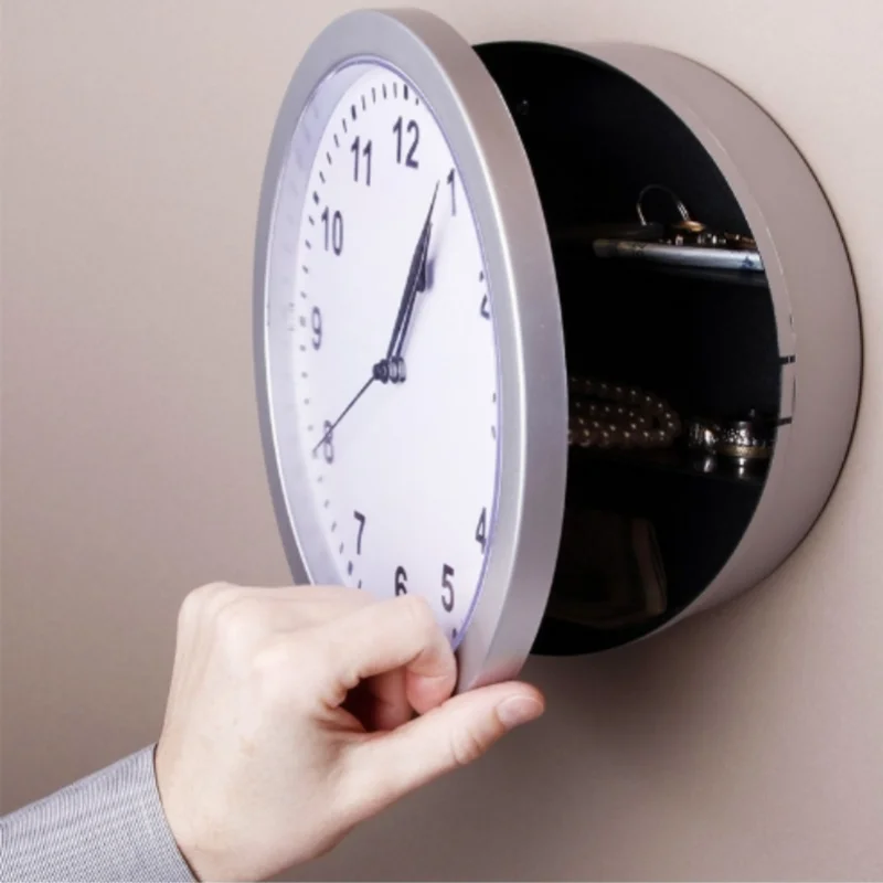 horloge murale rétro personnalisée avec rangement pour bijoux multifunctionnelle - Image 3