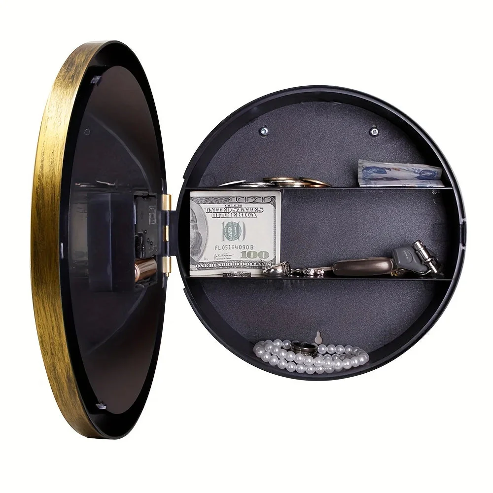 horloge murale rétro personnalisée avec rangement pour bijoux multifunctionnelle - Image 4
