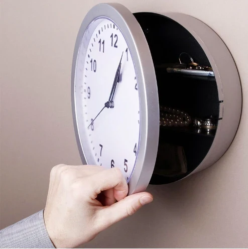 horloge murale rétro personnalisée avec rangement pour bijoux multifunctionnelle - Image 7