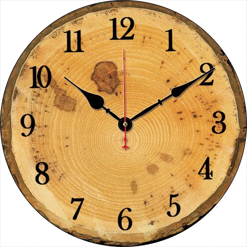 horloge murale rétro silencieuse pour décoration intérieure moderne - Image 14