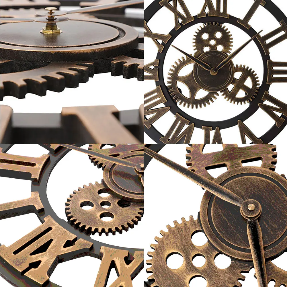 horloge murale style industriel décorative pour vente en gros - Image 10