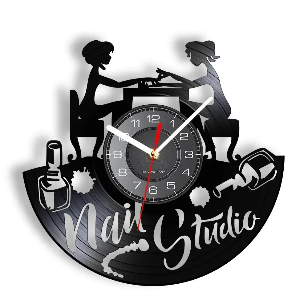 horloge murale vinyle pour salon de manucure et beauté - Image 18