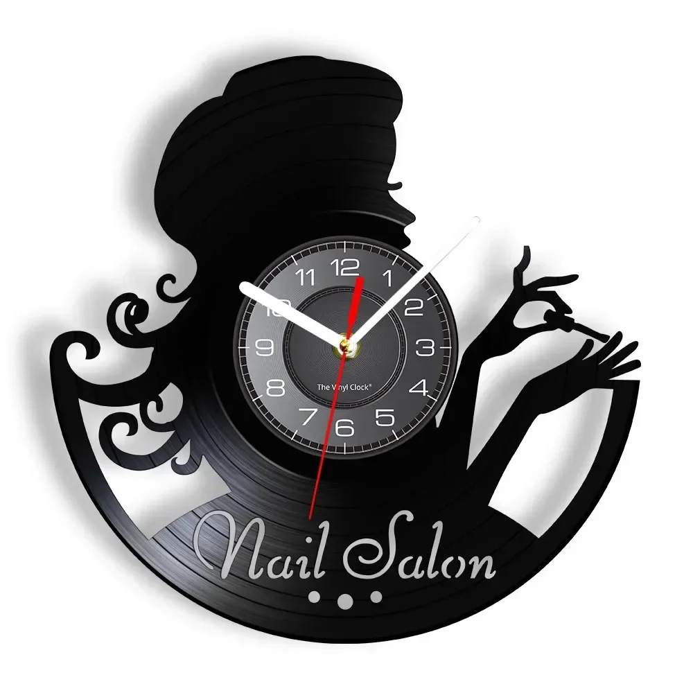 horloge murale vinyle pour salon de manucure et beauté - Image 22