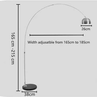 Italian Classic Art Floor Lamp Folding Rotary Arc Light for Living Room Bedroom Home Decor - Image 7