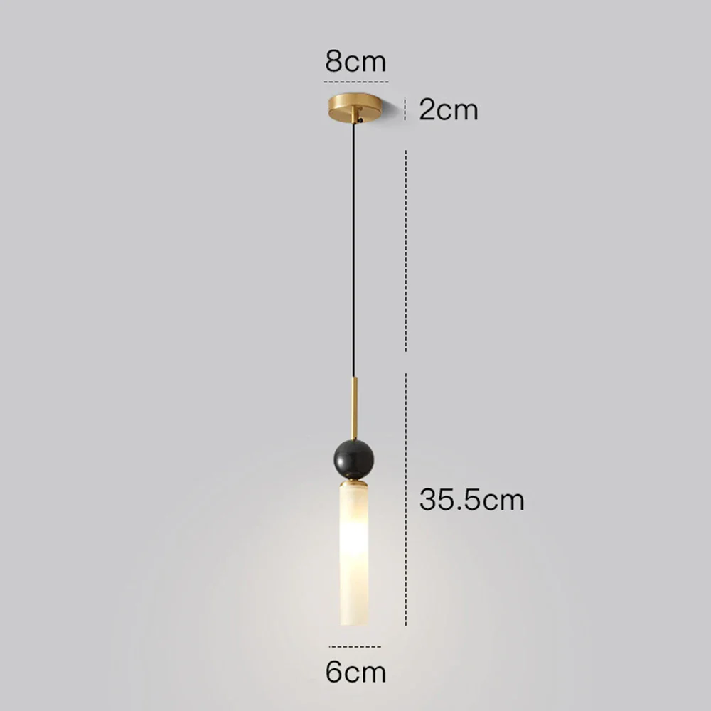 Italian minimalist all copper bedroom bedside chandelier, luxurious marble master bedroom, minimalist living room, background wa - Image 2