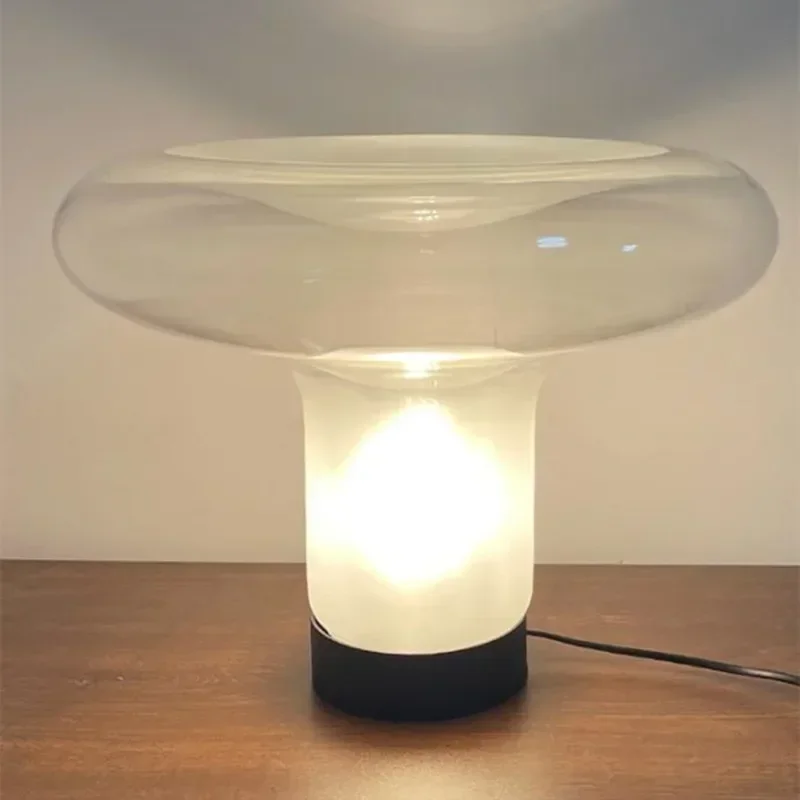Italy Design Mushroom Table Lamps Glass Desk Light Close to Original for Bedroom Living Room - Image 2