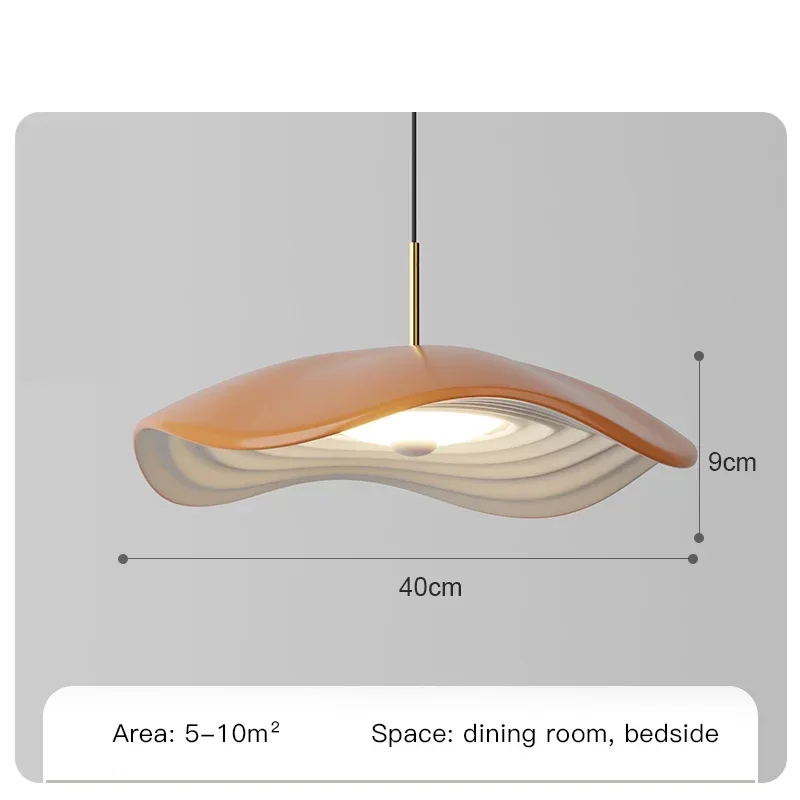 Italy Valentina Suspension Light Resin Pendant Lamp Celing Chandelier Hanging For Dining Room Kitchen Bar Bedroom Indoor - Image 12
