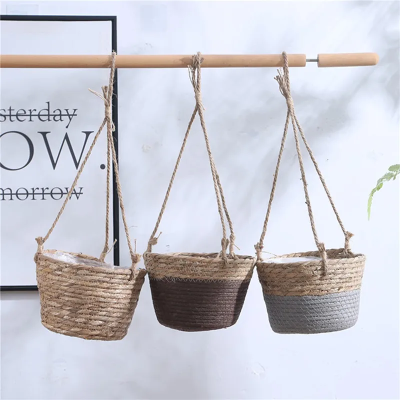 jardinière suspendue en macramé pour plantes d'intérieur et d'extérieur - Image 3