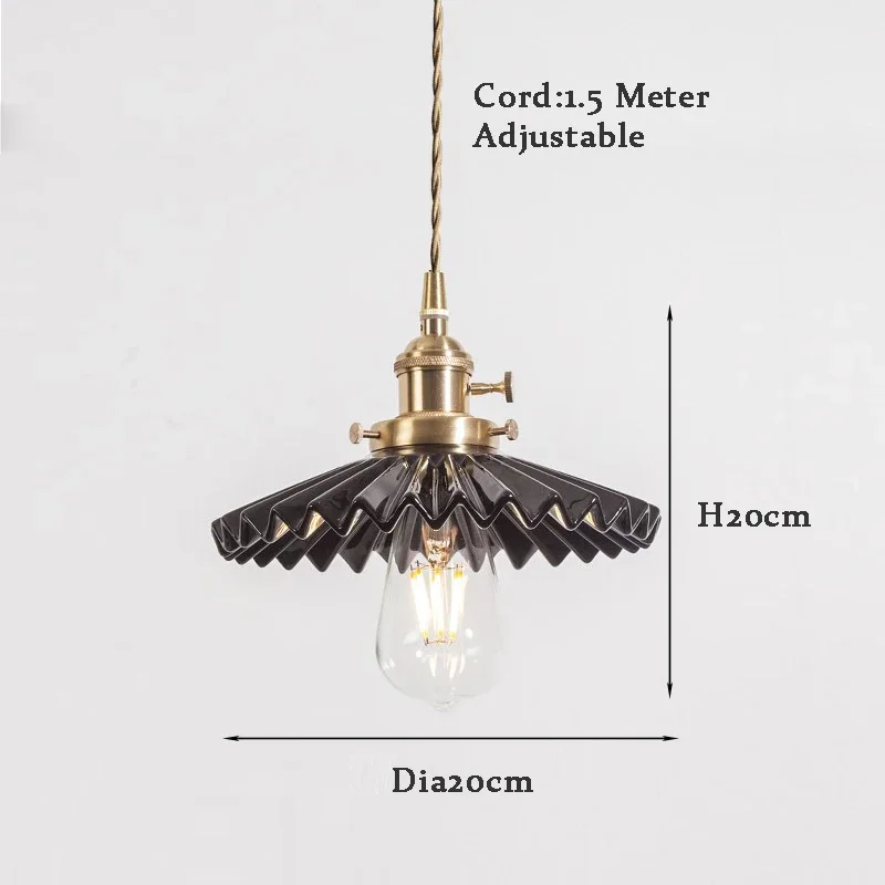 Lamp Modern LED Minimalist Creative Pendant Light, White Ceramic Pendant Lamp For Bedroom Bedside Bar Living Room Kitchen Isla - Image 10