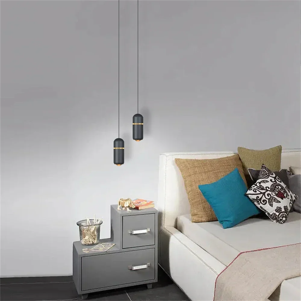 Lamp Modern Pendant Lighting Fixtures LED 5W Nordic Metal Mini Chandelier Creative Indoor Decor Small Hanging Ceiling Light For - Image 4