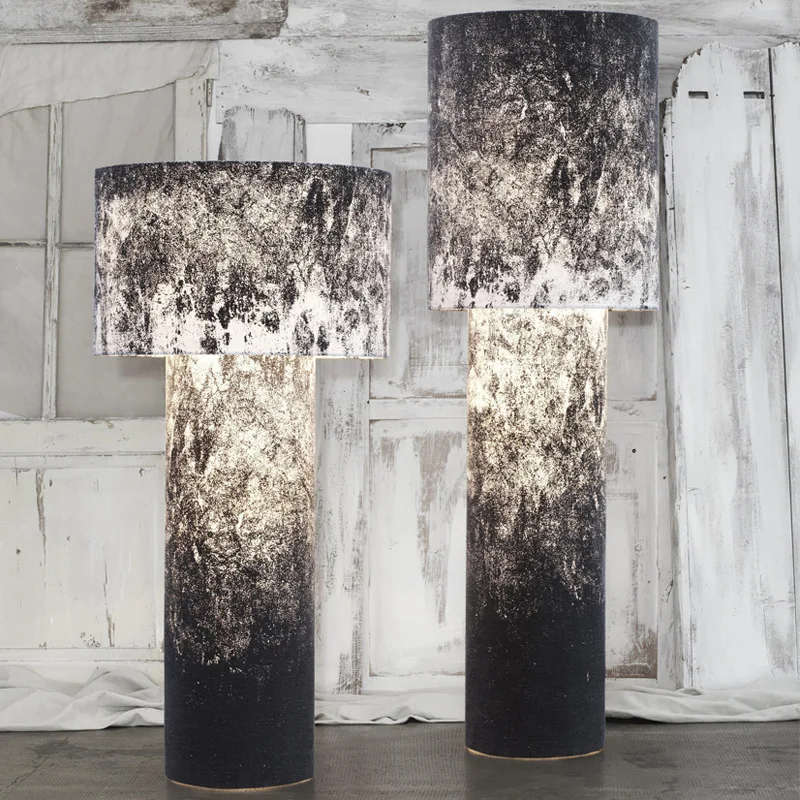 lampadaire à led en tissu tubulaire pour un éclairage moderne - Image 2