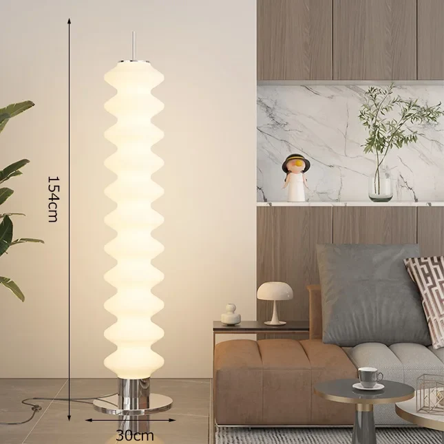 lampadaire design léger pour éclairage intérieur moderne - Image 11
