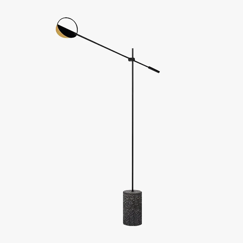 lampadaire design moderne en terrazzo luminaire décoratif d'intérieur - Image 6
